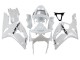 Carénages Moto Kawasaki ZX6R 2003-2004 - Blanc Noir Décalque
