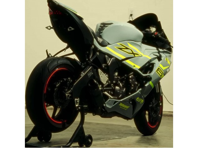 Carénages Moto Kawasaki ZX6R 2019-2022 - Nardo Gris Jaune