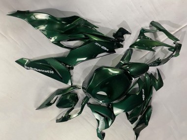Carénages Moto Kawasaki ZX6R 2019-2022 - Vert Foncé