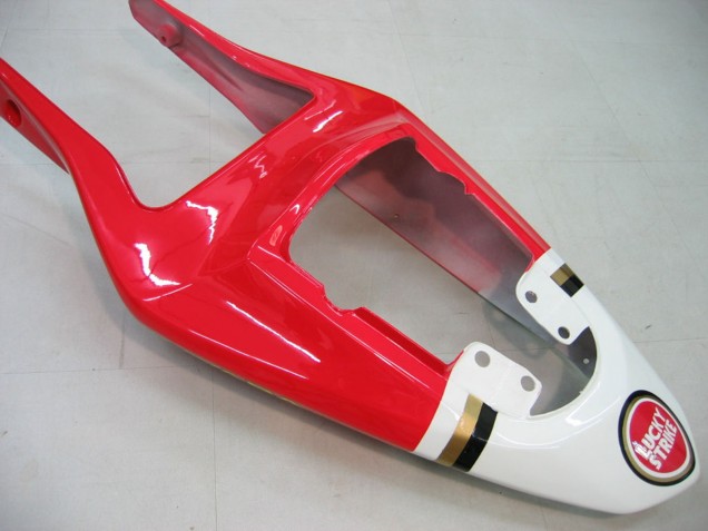 Carénages Moto Suzuki GSXR 1000 2003-2004 - Blanc Rouge Motul Lucky Strike