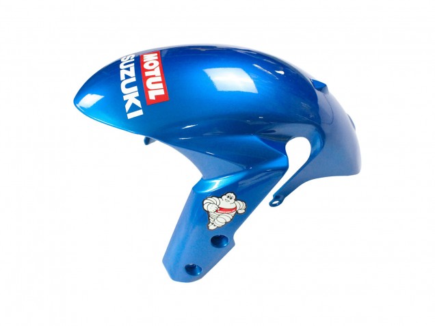 Carénages Moto Suzuki GSXR 1000 2009-2016 - Bleu Clair Vert Motul 29 Ecstar