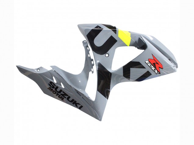 Carénages Moto Suzuki GSXR 1000 2009-2016 - Gris Jaune Néon Noir Motul