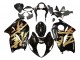 Carénages Moto Suzuki GSXR 1300 Hayabusa 1996-2007 - Noir Brillant Or Hayabusa