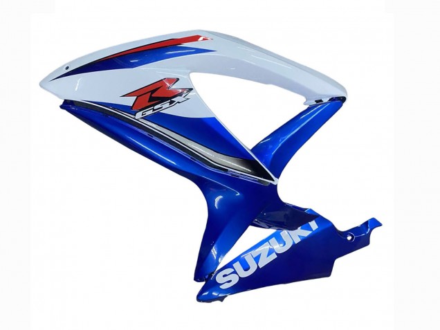 Kits Carénage Moto Suzuki GSXR 600 / GSXR 750 2008-2010 - Bleu Blanc Rouge