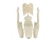 Carénages Moto Suzuki GSXR 600 / GSXR 750 2008-2010 - Crème Blanc Rouge Noir