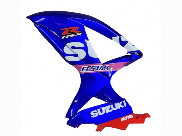 Carénages Moto Suzuki GSXR 600 / GSXR 750 2008-2010 - Blanc Bleu Rose Ecstar Motul