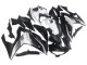 Carénage Moto Yamaha YZF R3/R25 2015-2018 - Blanc Rouge Noir Mat