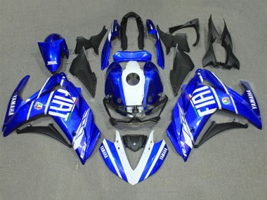 Carénages Moto Yamaha YZF R3/R25 2015-2018 - Bleu Blanc Fiat