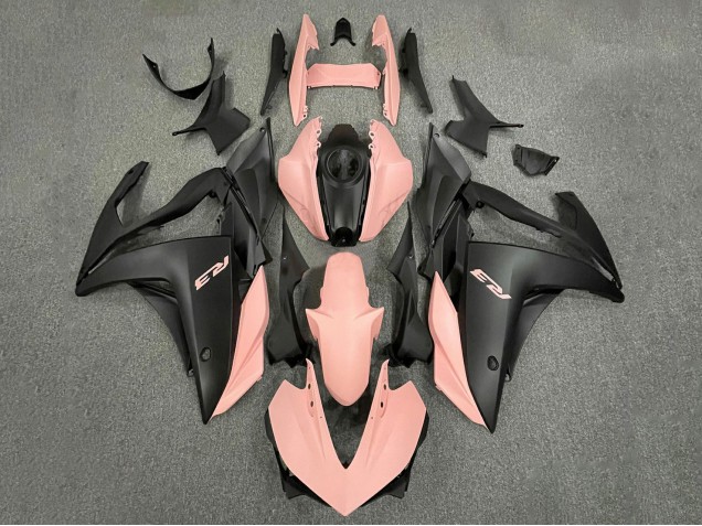 Carénages Moto Yamaha YZF R3/R25 2015-2018 - Rose Noir Mat