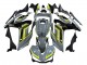 Carénages Moto Yamaha YZF R3/R25 2015-2018 - Nardo Gris Jaune Néon Noir