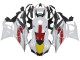 Carénages Moto Yamaha YZF R3/R25 2019-2021 - Blanc Rouge Jaune Noir