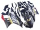 Carénages Moto Yamaha YZF R3/R25 2022-2024 - Noir Fibre de Carbone Style Or Rouge ABBOT
