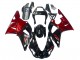 Carénages Moto Yamaha YZF 1000 R1 1998-1999 - Noir Brillant Rouge