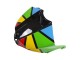 Carénages Moto Yamaha YZF 1000 R1 2012-2014 - Noir Brillant Jaune Vert Bleu Rouge Roue Chromatique
