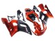 Carénages Moto Yamaha YZF 600 R6 1998-2002 - Orange Noir Mat