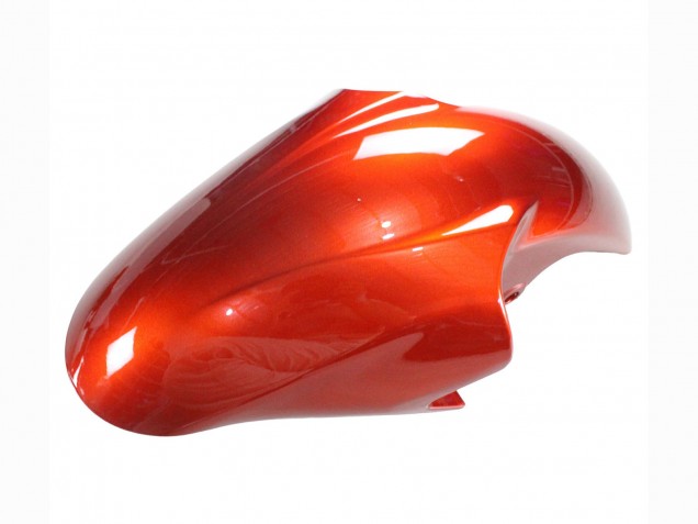 Carénages Moto Yamaha YZF 600 R6 1998-2002 - Orange Noir Mat