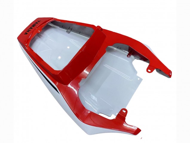 Carénages Moto Yamaha YZF R6S 2006-2009 - Blanc Rouge Noir Brillant