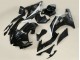 Carénages Moto Yamaha YZF 600 R6 2006-2007 - Noir Brillant Noir Mat Blanc Motul Michelin