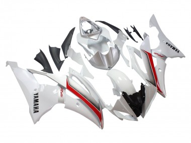 Carénages Moto Yamaha YZF 600 R6 2008-2016 - Blanc Rouge