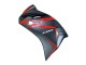Carénages Moto Honda CBR250RR 2011-2015 - Noir Mat Rouge Bande