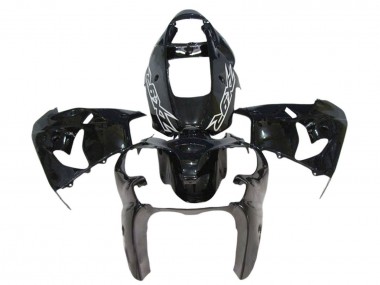 Carénages Moto Kawasaki ZX9R 2000-2001 - Noir Brillant