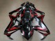 Carénages Moto Honda CBR650R 2019-2020 - Noir Brillant Rouge Bande