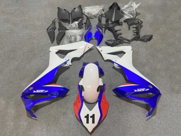Carénages Moto Honda CBR650R 2019-2020 - Blanc Bleu Rouge