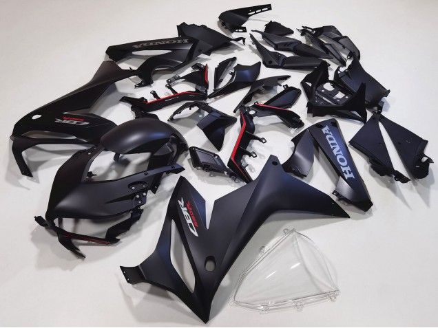 Kits Carénage Moto Honda CBR650R 2021-2023 - Noir Mat