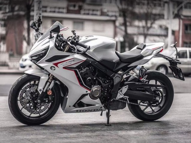 Carénages Moto Honda CBR650R 2021-2023 - Blanc Rouge Noir