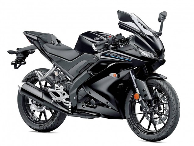 Carénages Moto Yamaha YZF R125 2019-2024 - Noir Mat