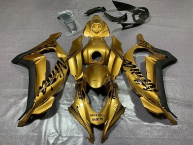 Carénages Moto Kawasaki ZX10R 2016-2020 - Or Noir