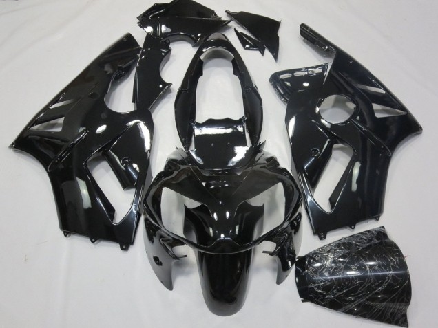Carénages Moto Kawasaki ZX12R 2000-2001 - Noir Brillant