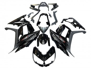 Carénages Moto Kawasaki Z1000SX 2010-2016 - Noir Brillant