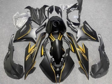 Carénages Moto BMW S1000RR 2019-2022 - Noir Mat Or