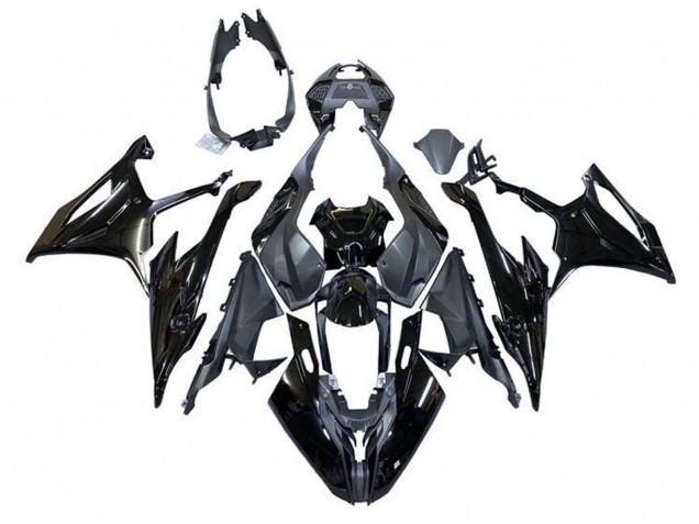 Carénages Moto BMW S1000RR 2019-2022 - Noir Brillant Noir Mat