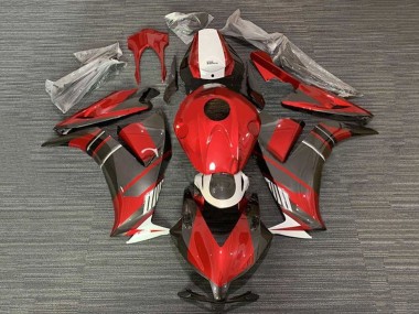 Carénages Moto Honda CBR1000RR 2012-2016 - Rouge Gris Blanc