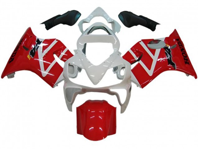 Carénage Moto Honda CBR600 F4i 2001-2003 - Blanc Rouge