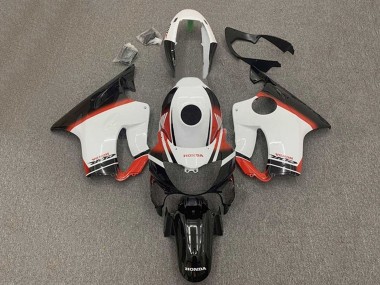 Carénages Moto Honda CBR600 F4i 2004-2007 - Blanc Rouge Noir Brillant