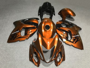 Carénages Moto Suzuki GSXR 1300 Hayabusa 2008-2020 - Bonbon Orange Noir