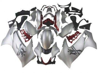 Carénages Moto Suzuki GSXR 1300 Hayabusa 2021-2025 - Argent Rouge Foncé