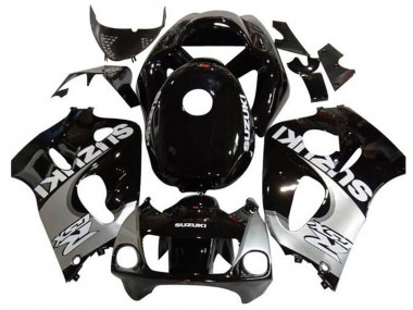 Carénages Moto Suzuki GSXR 600 / GSXR 750 1996-2000 - Noir Argent