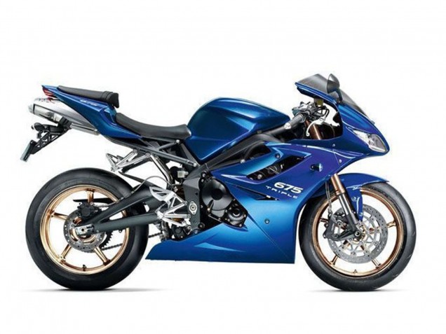 Kits Carénage Moto Triumph Daytona 675 Triple 2006-2008 - Bleu
