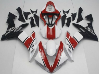 Kits Carénage Moto Yamaha YZF 1000 R1 2004-2006 - Blanc Rouge Noir