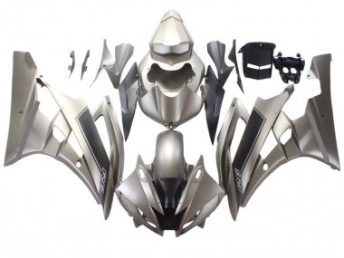 Carénages Moto Yamaha YZF R6 2006-2007 - Argent Gris