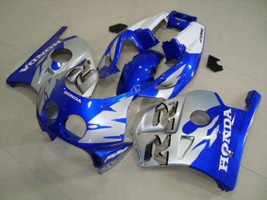 Carénages Moto Honda CBR250RR MC22 1990-1998 - Argent Bleu
