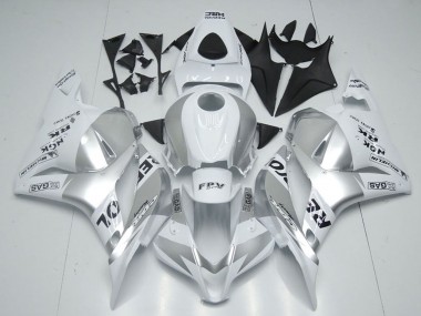 Carénages Moto Honda CBR600RR 2009-2012 - Blanc Argent Noir Repsol