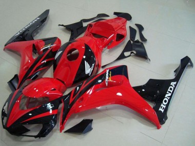 Kits Carénage Moto Honda CBR1000RR 2006-2007 - Rouge Noir Brillant