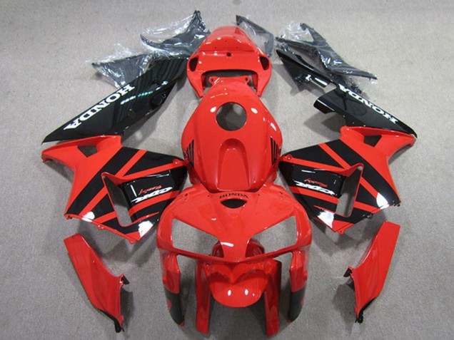 Kits Carénages Moto Honda CBR600RR 2005-2006 - Rouge Noir