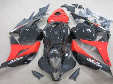 Kits Carénage Moto ABS Honda CBR600RR 2009-2012 - Rouge Noir Brillant