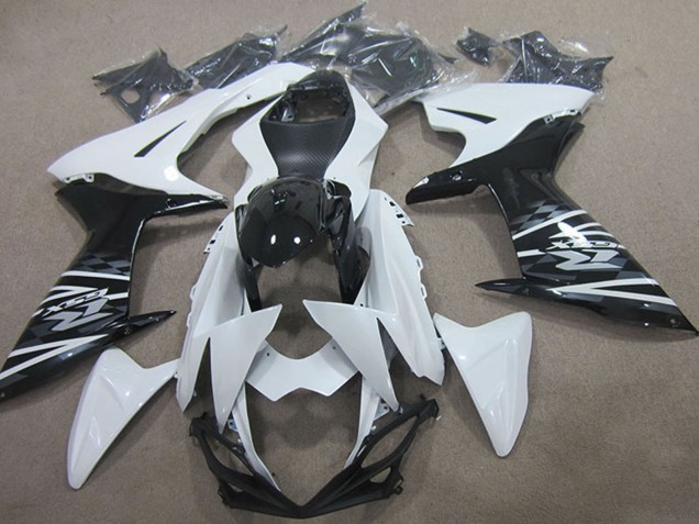 Carénage Moto Suzuki GSXR 750 2011-2024 - Blanc Noir